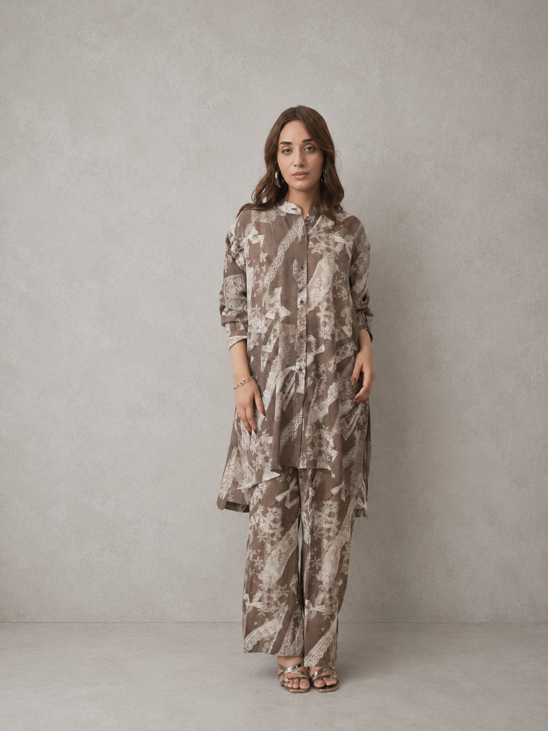 Abstract Print Co-Ord Set