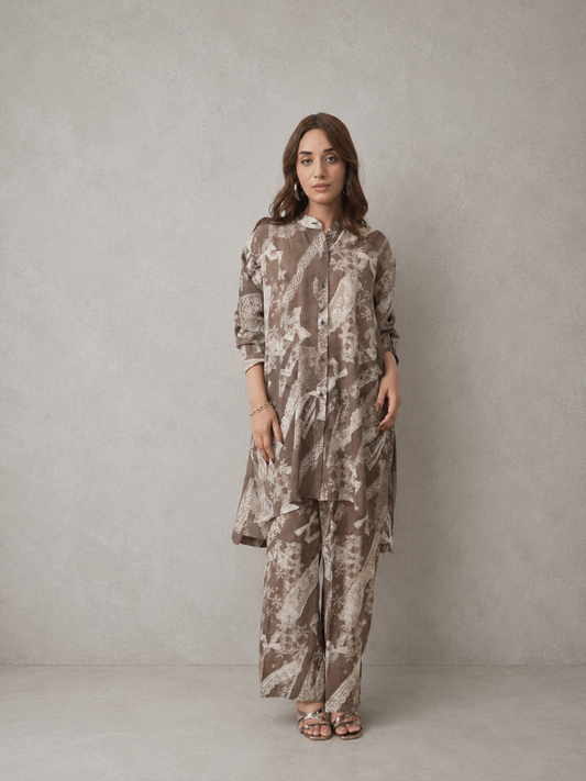 Abstract Print Co-Ord Set