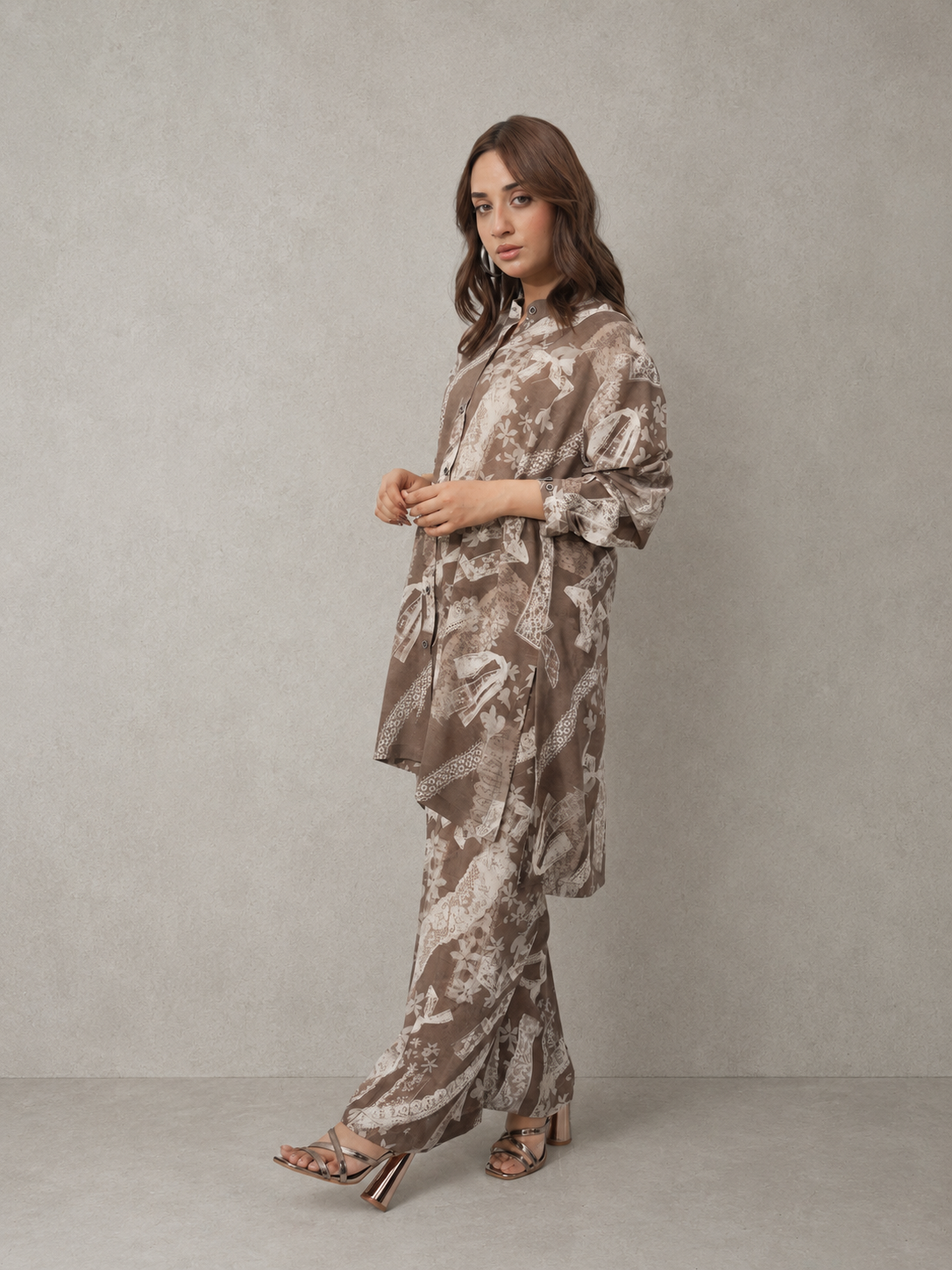Abstract Print Co-Ord Set