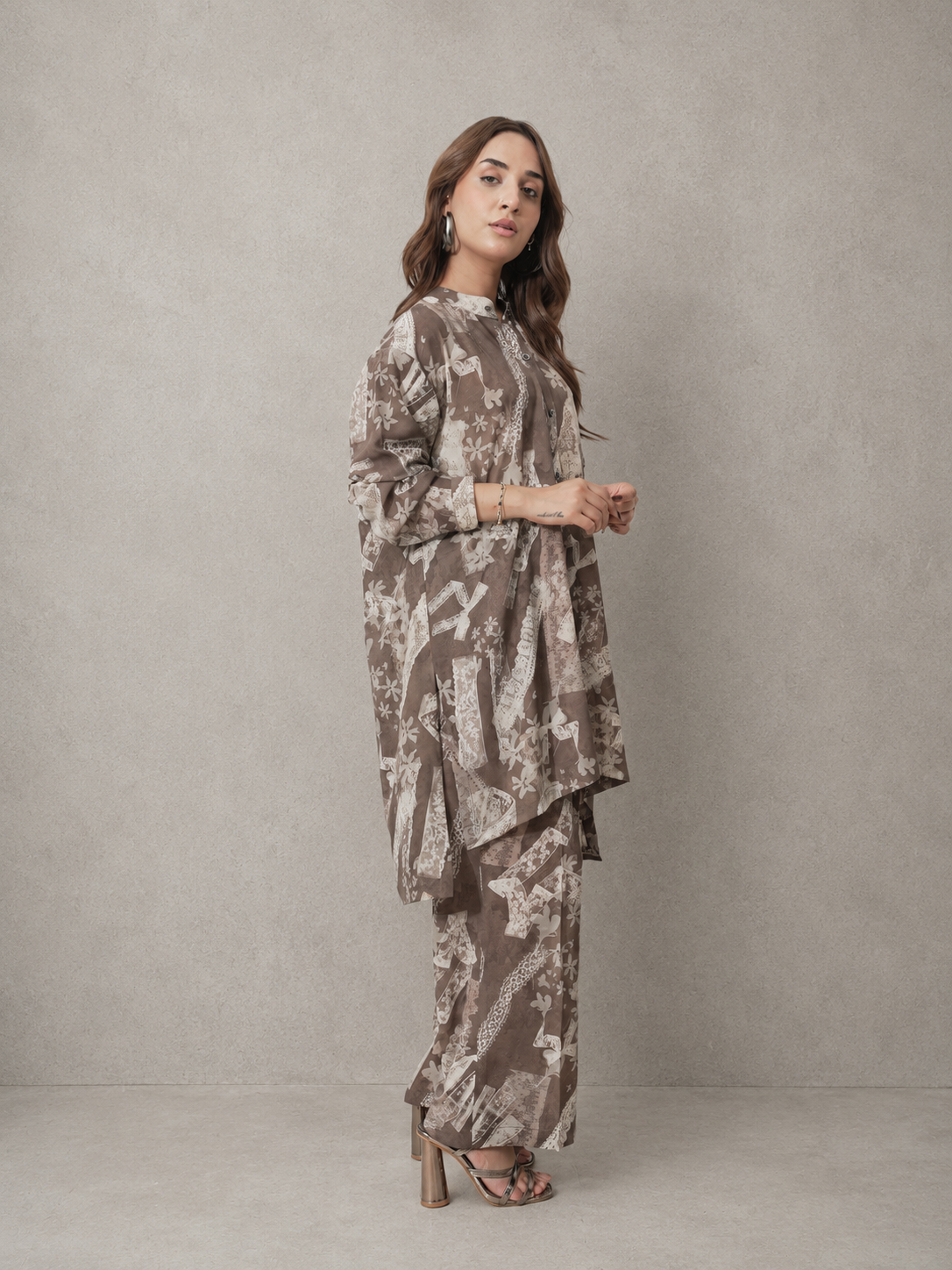 Abstract Print Co-Ord Set