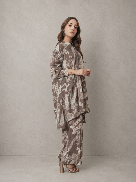 Abstract Print Co-Ord Set